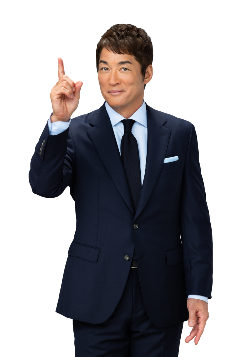 長嶋一茂の公式人物素材を使用した横浜M&A総合センターのブランドビジュアル
